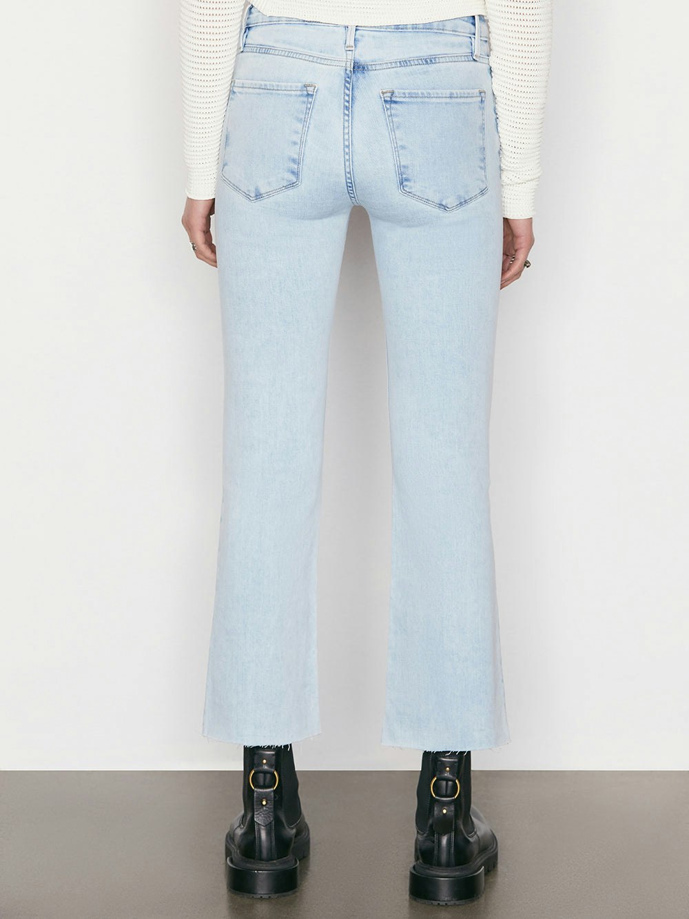 jeans back view